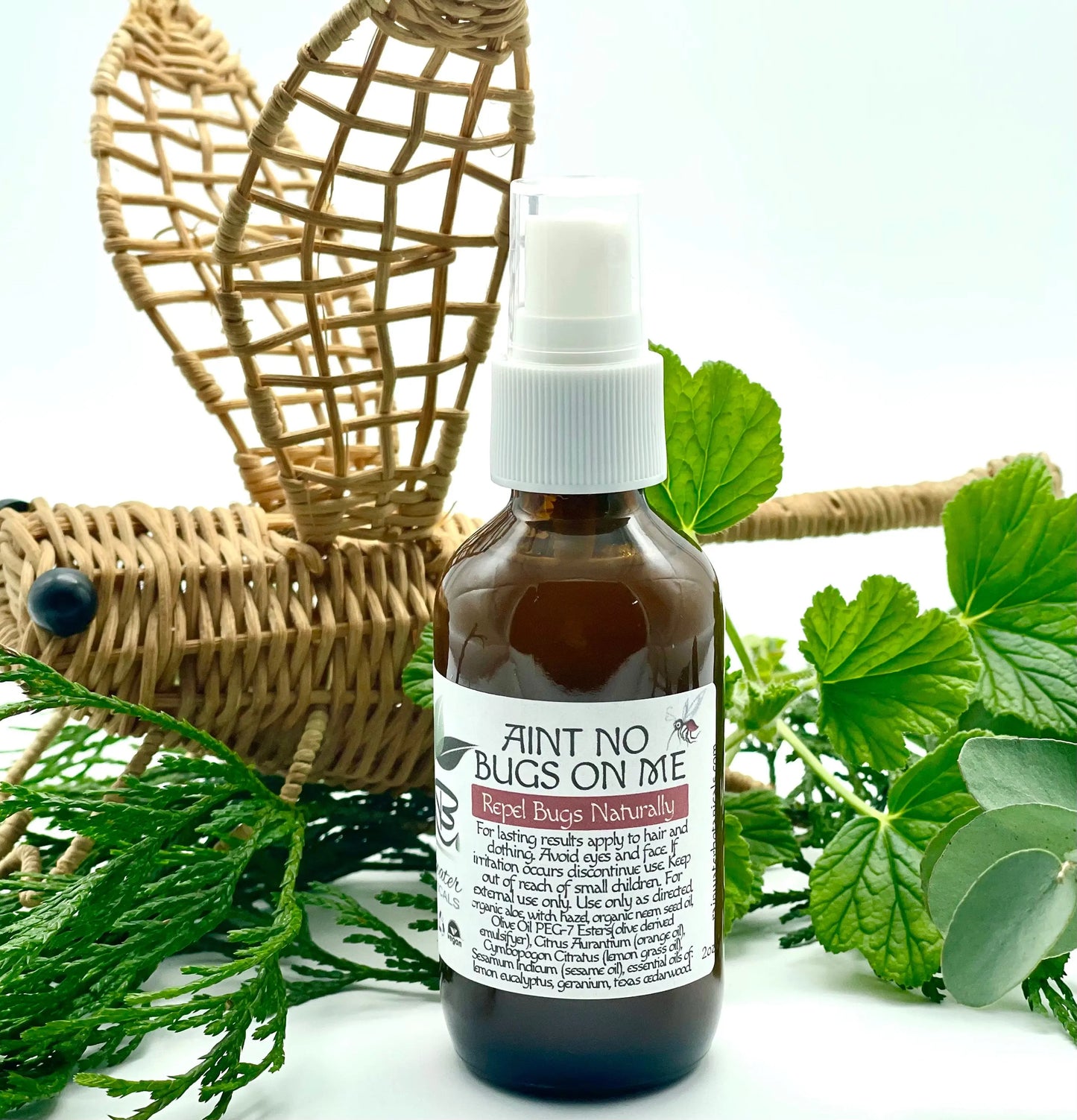 Aint No Bugs On Me Bug Natural Repelling Spray-Rainwater Botanicals
