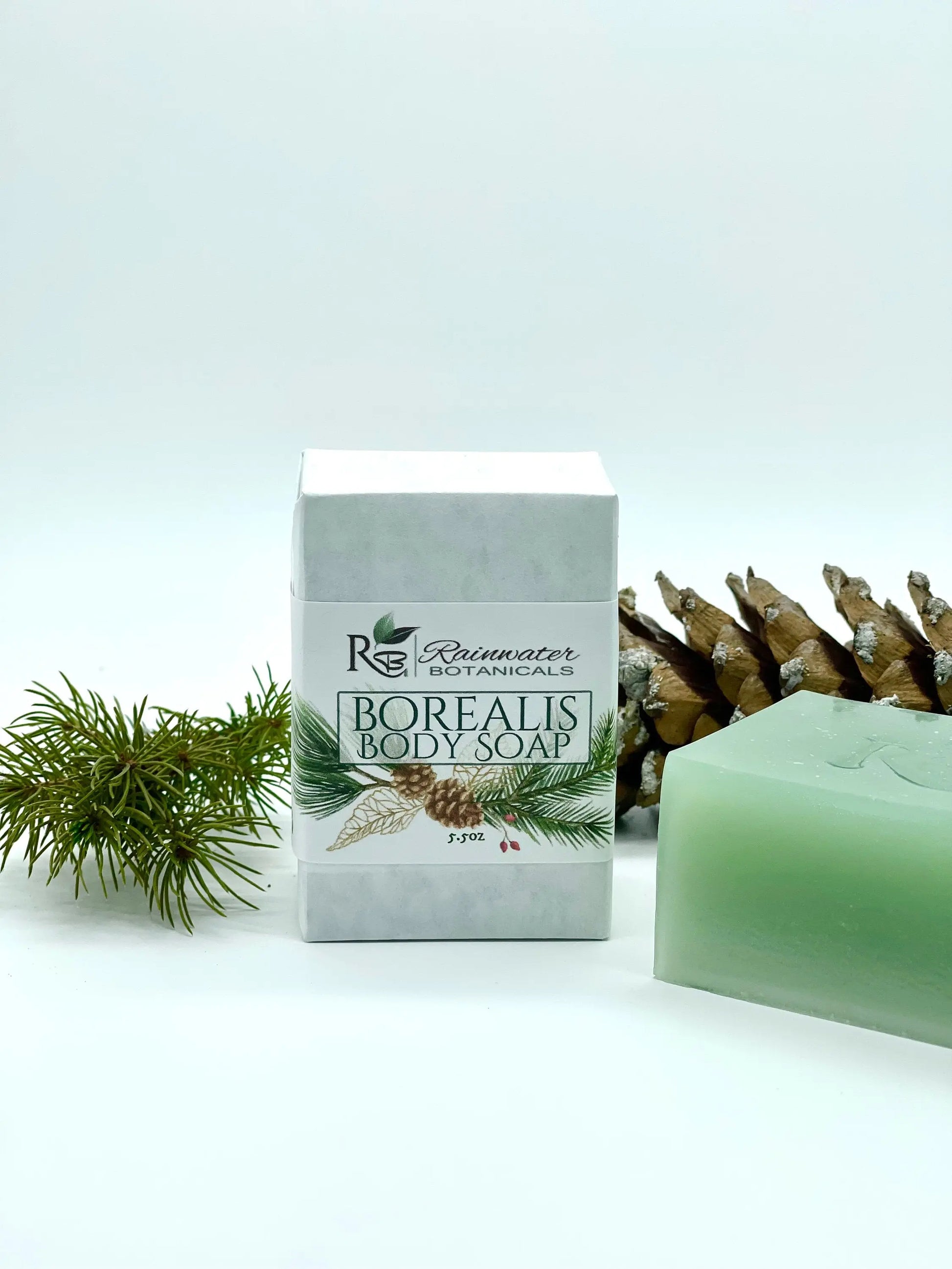 Borealis Vegan Soap-Rainwater Botanicals - Rainwater Botanicals