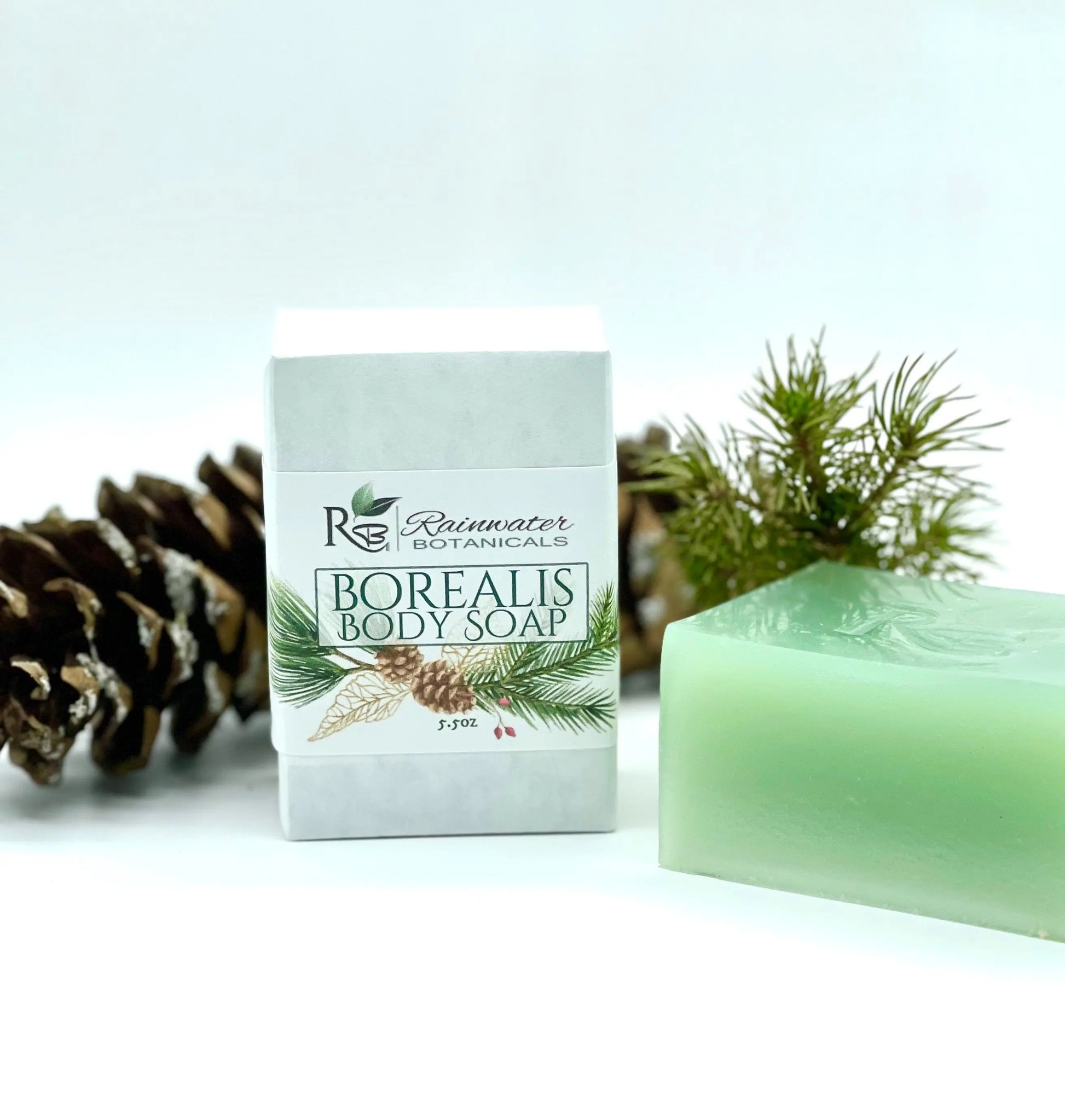 Borealis Vegan Soap-Rainwater Botanicals - Rainwater Botanicals