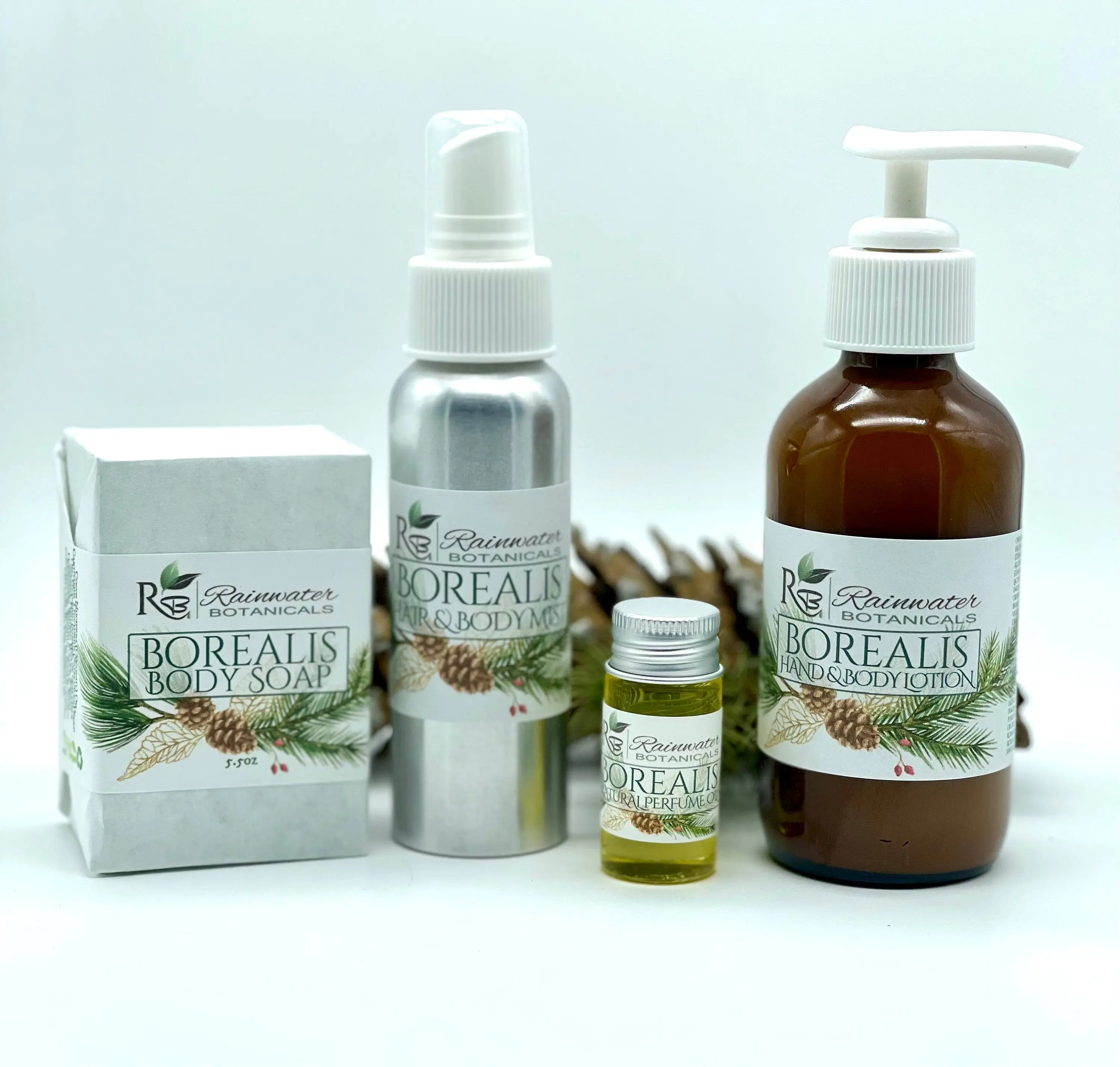 Borealis natural perfume oil, Rainwater Botanicals