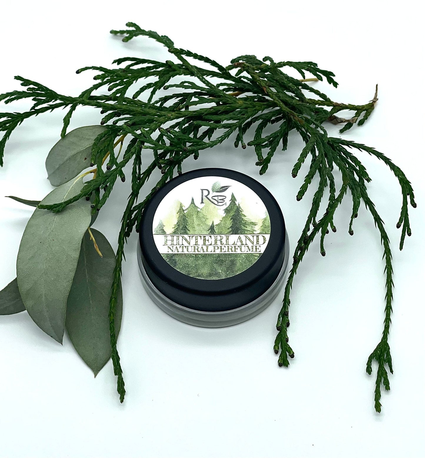 Hinterland Solid Natural Perfume-Rainwater Botanicals