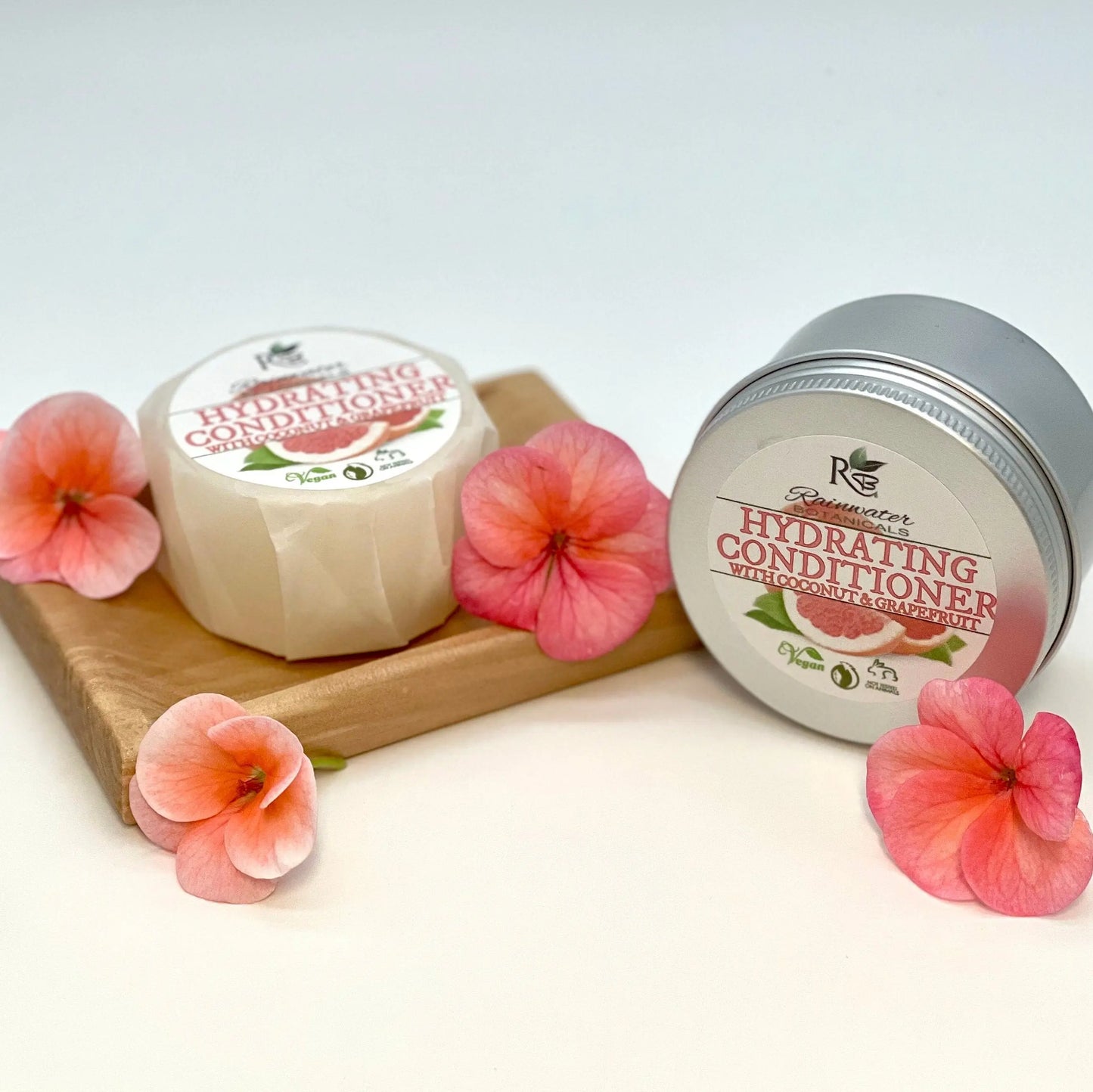 Hydrating Solid Conditioner Zero Waste - Rainwater Botanicals