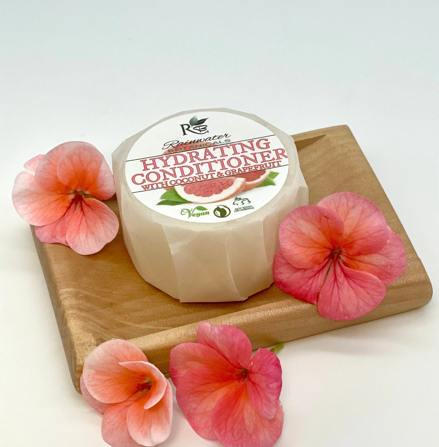 Hydrating Solid Conditioner Zero Waste - Rainwater Botanicals