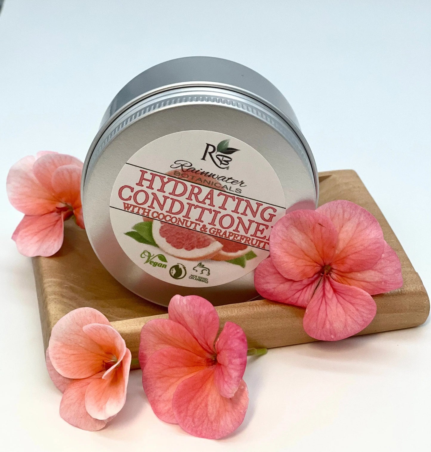 Hydrating Solid Conditioner Zero Waste - Rainwater Botanicals