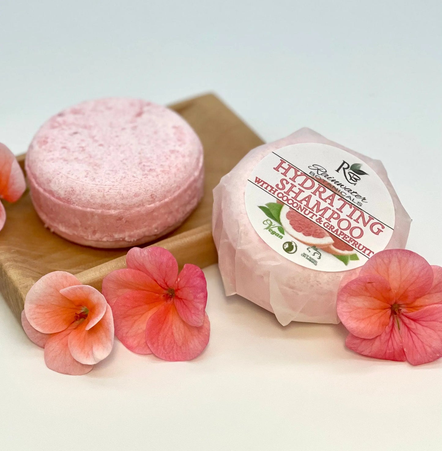 Hydrating Solid Shampoo Zero Waste - Rainwater Botanicals