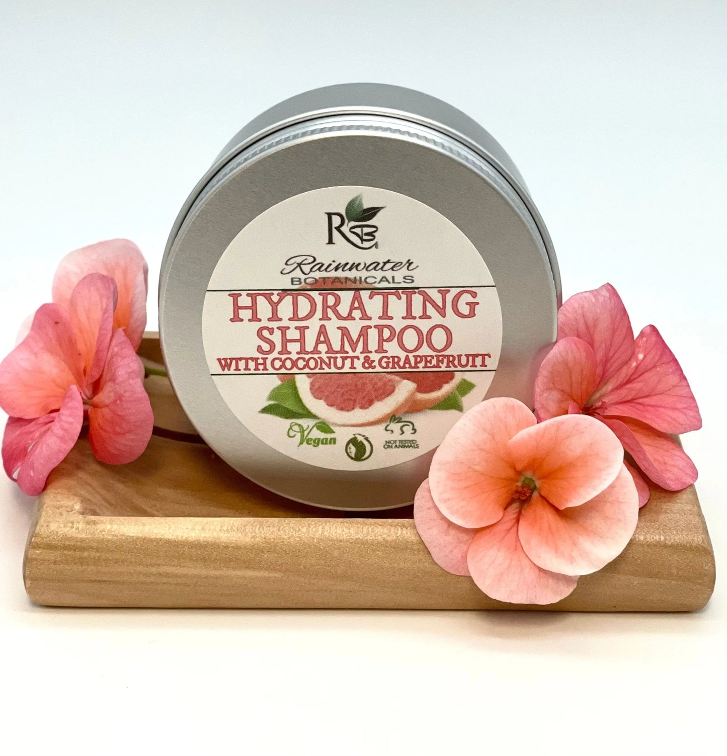 Hydrating Solid Shampoo Zero Waste - Rainwater Botanicals