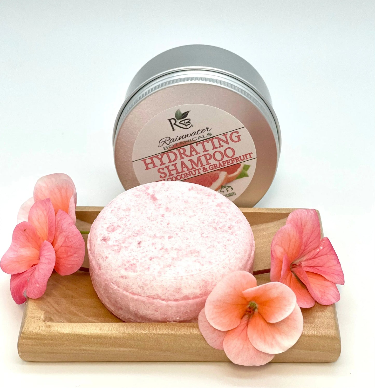Hydrating Solid Shampoo Zero Waste - Rainwater Botanicals