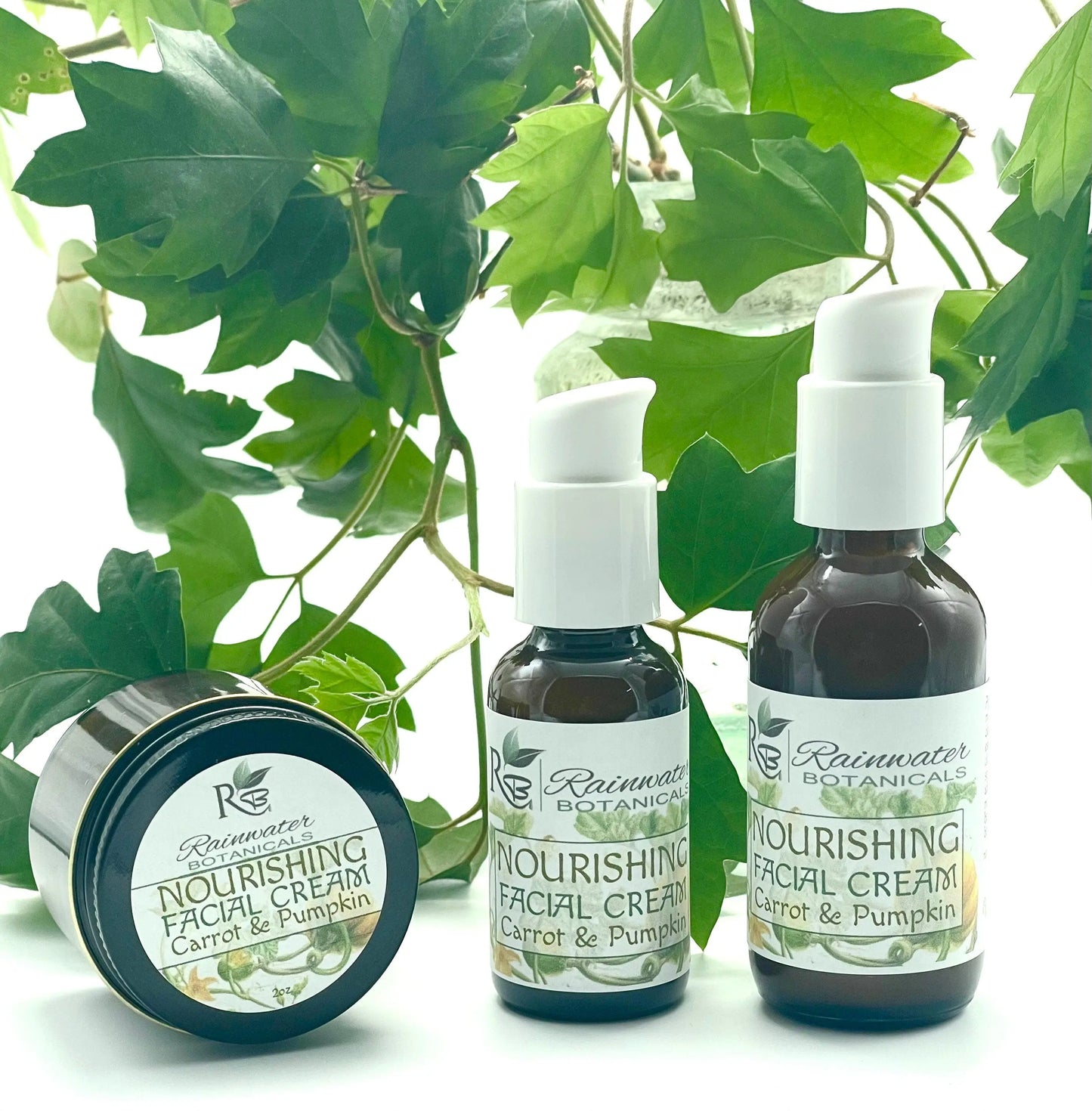 Nourishing Facial Cream Carrot and Pumpkin-Rainwater Botanicals
