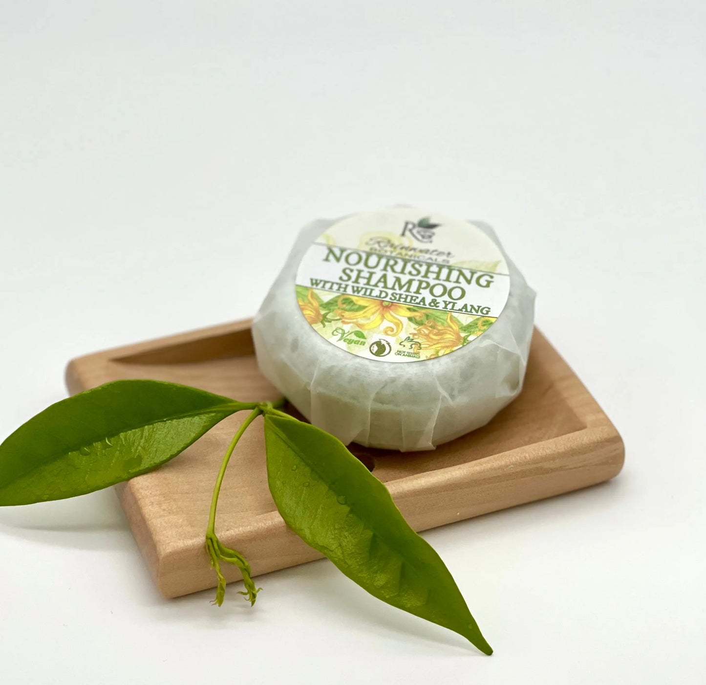 Nourishing Solid Shampoo Zero Waste Rainwater Botanicals