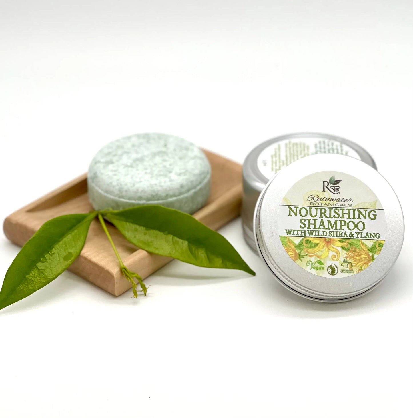Nourishing Solid Shampoo Zero Waste Rainwater Botanicals
