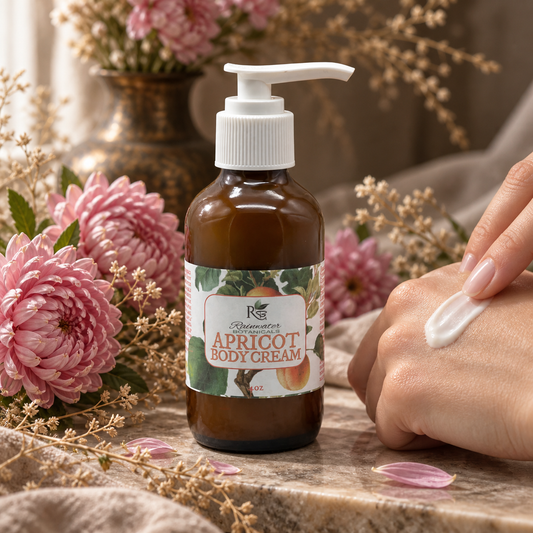 Apricot Body Cream-Rainwater Botanicals