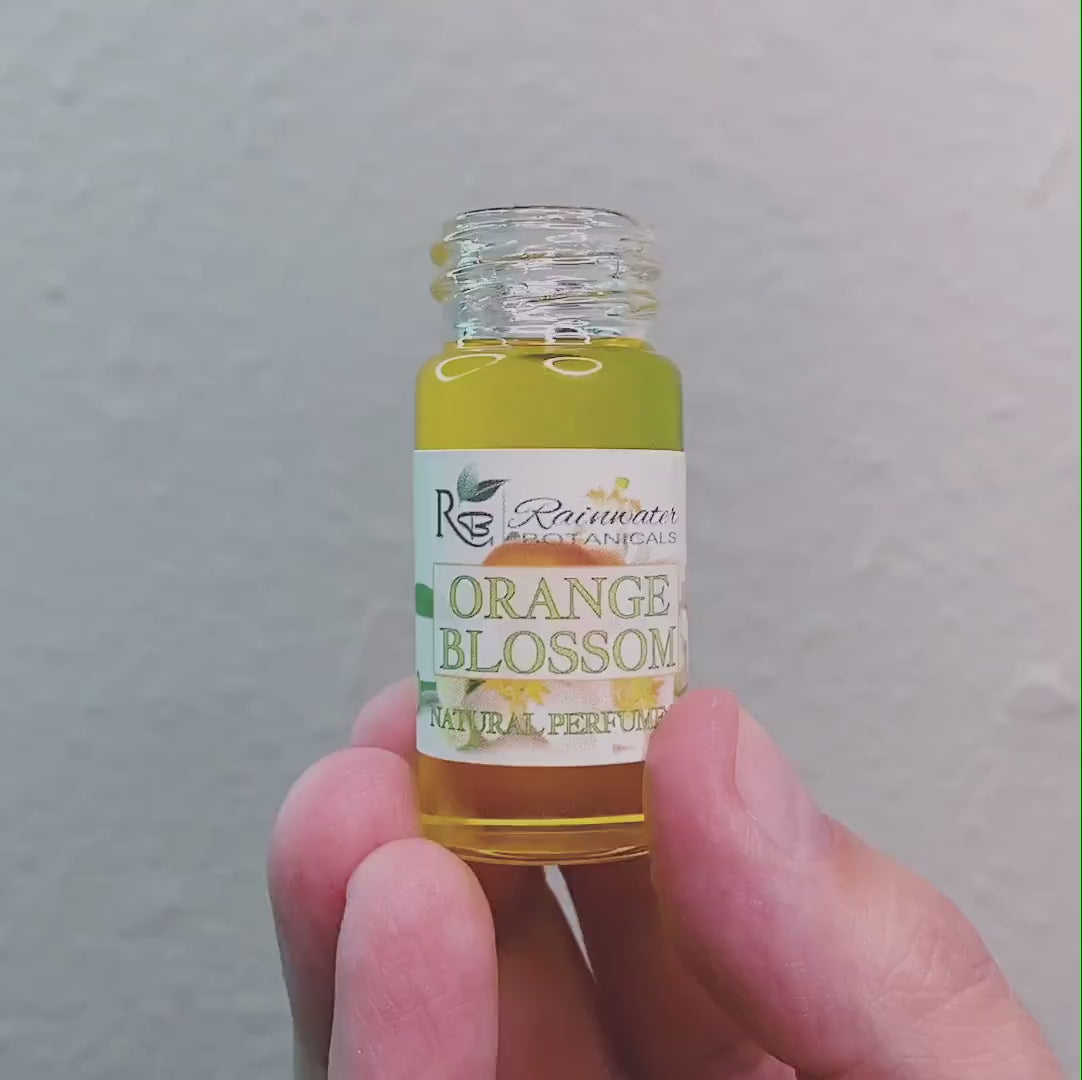 Orange Blossom Natural Perfume Oil