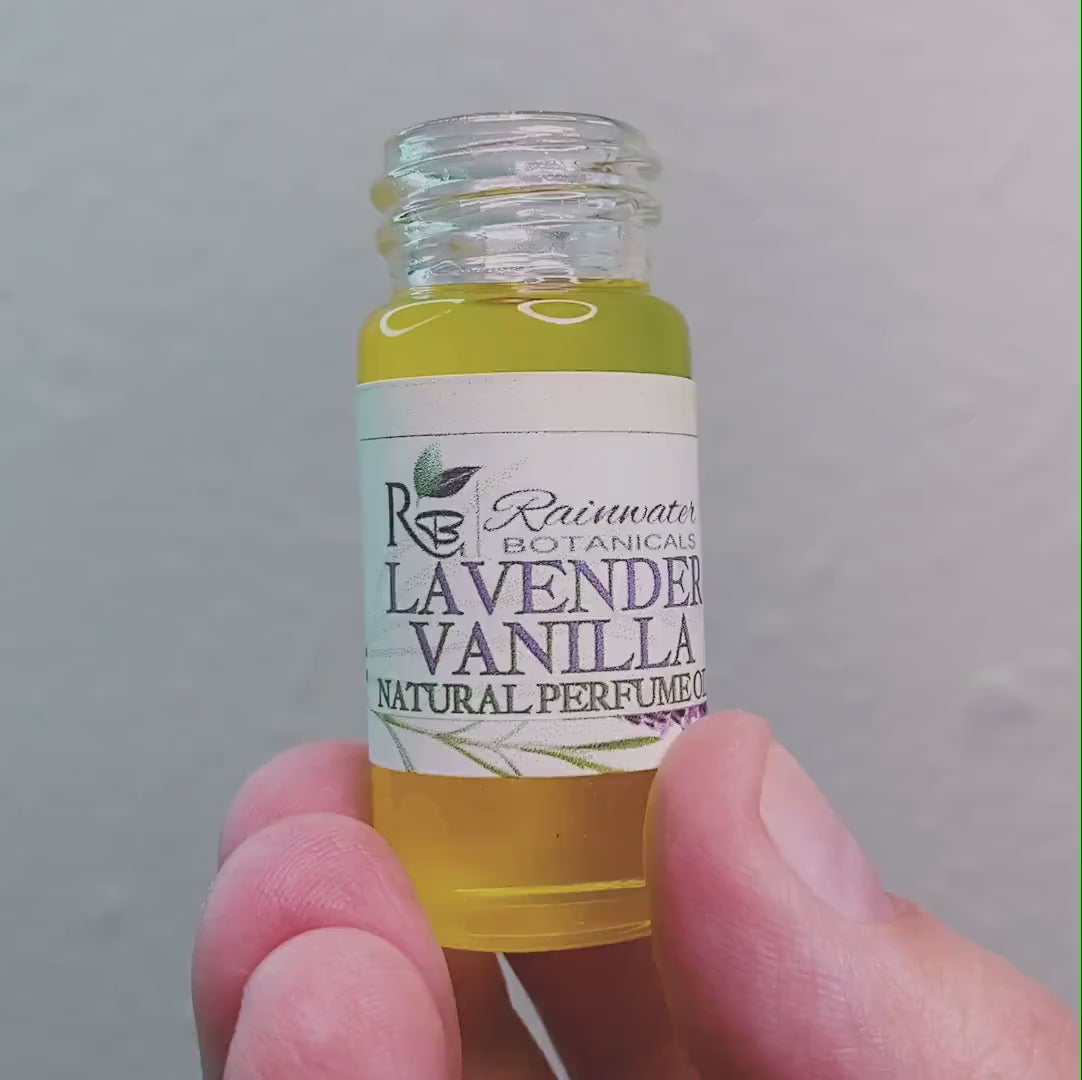 Lavender Vanilla Natural Perfume Oil