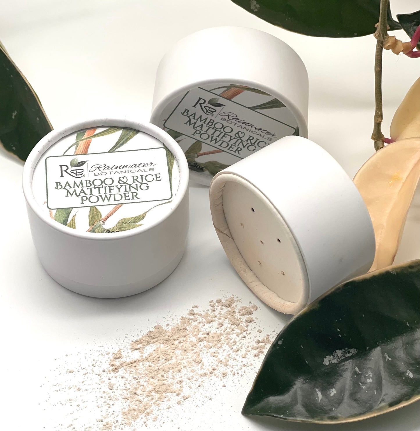 Bamboo & Rice Mattifying Powder by Rainwater Botanicals - Rainwater Botanicals