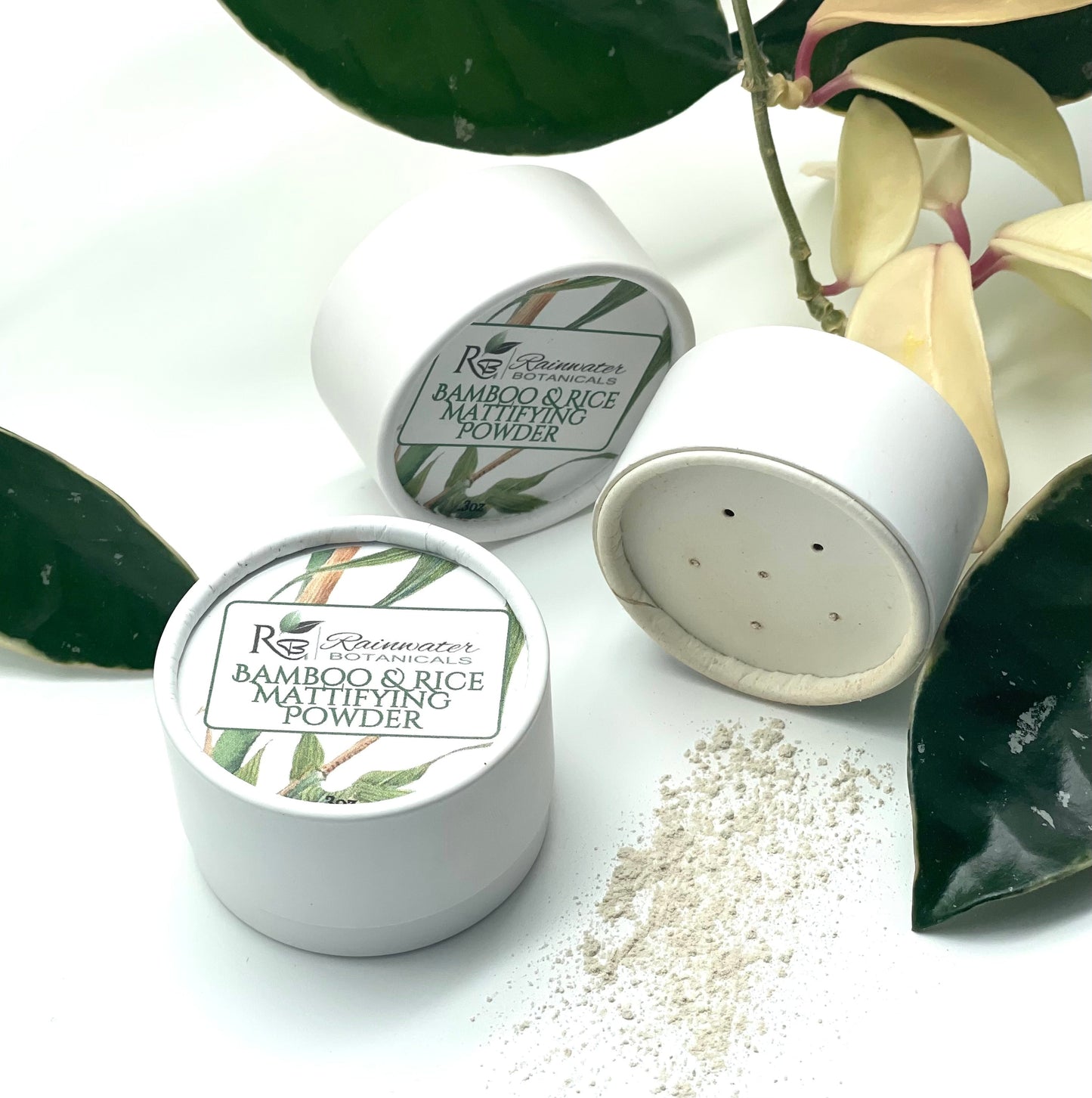 Bamboo & Rice Mattifying Powder by Rainwater Botanicals - Rainwater Botanicals