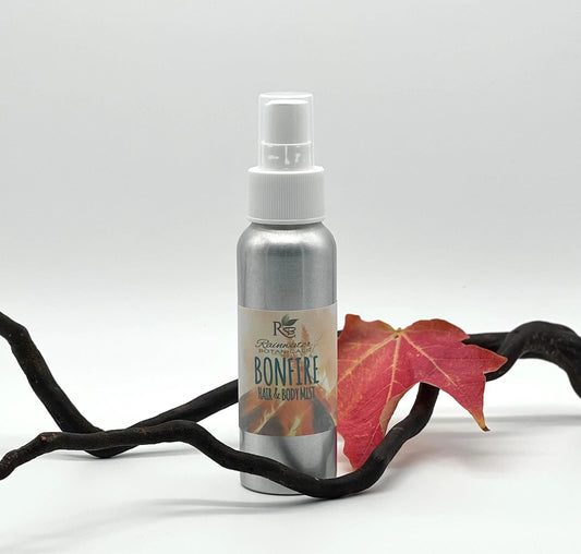 Bonfire Hair and Body Mist - Rainwater Botanicals