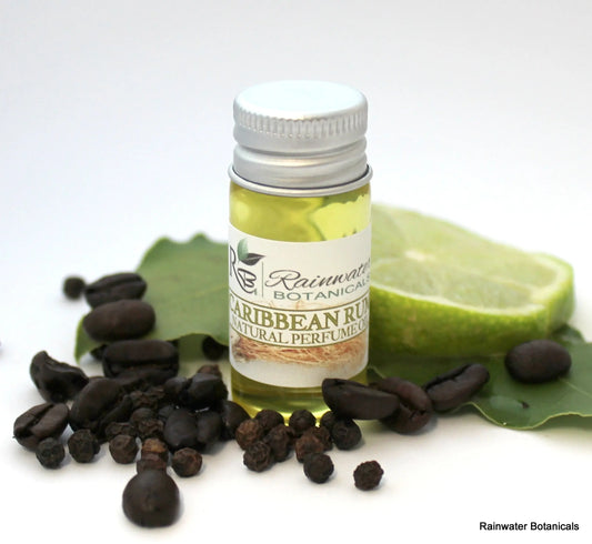 Caribbean Rum natural perfume oil-Rainwater Botanicals