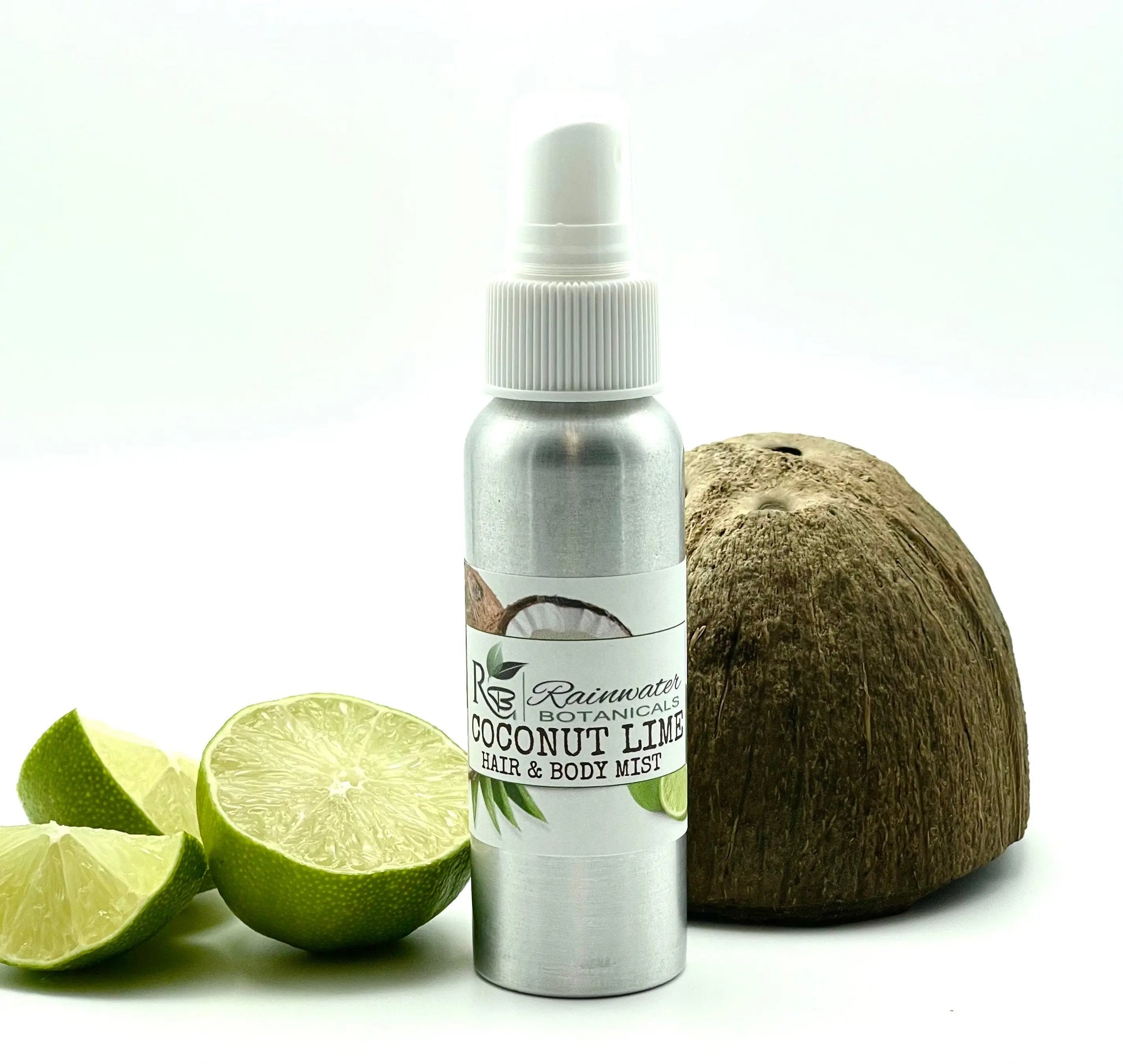 Coconut Lime Hair and Body Mist-Rainwater Botanicals