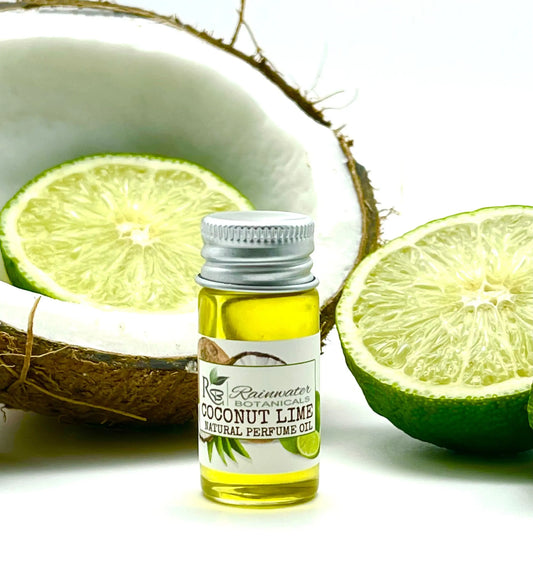 Coconut Lime Perfume Oil-Rainwater Botanicals
