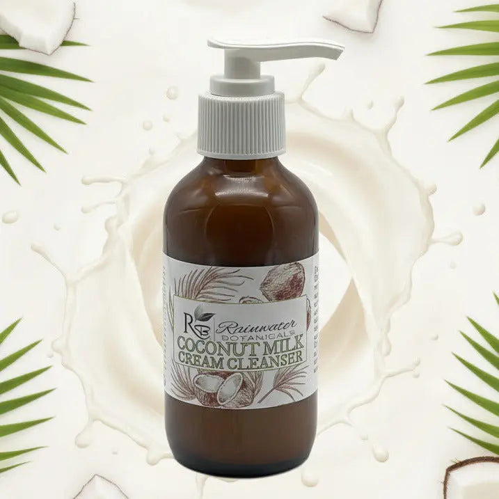 Coconut Milk Cream Cleanser Rainwater Botanicals