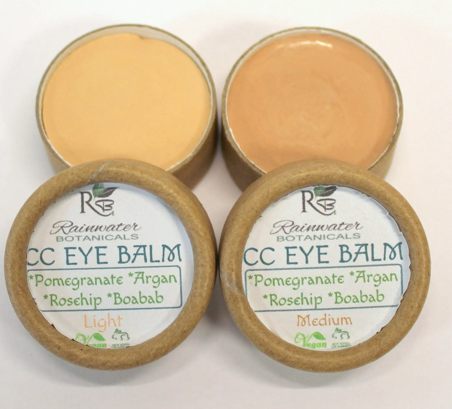 Color Correcting Eye Balm with Pomegrante, Argan, Rosehip & Baobab oils