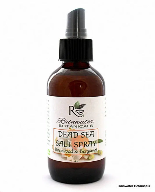 Dead Sea Salt Spray with Rosewood & Bergamot-Rainwater Botanicals