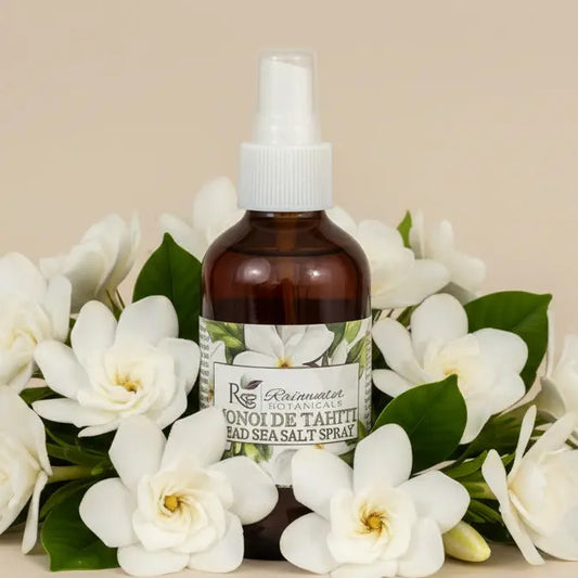 Dead Sea Salt Spray For Hair, moisturizing natural curl activator Rainwater Botanicals