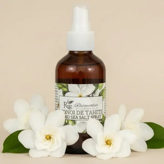 Dead Sea Salt Spray For Hair, moisturizing natural curl activator Rainwater Botanicals