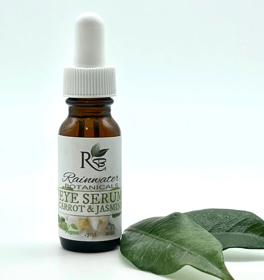 Eye Serum with  carrot seed oil and olive squalane-Rainwater Botanicals