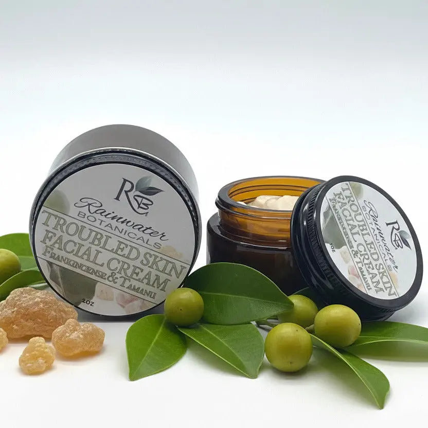 Troubled Skin Cream-Rainwater Botanicals