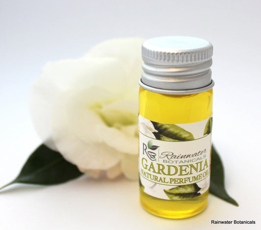 Gardenia Natural Perfume Oil-Rainwater Botanicals