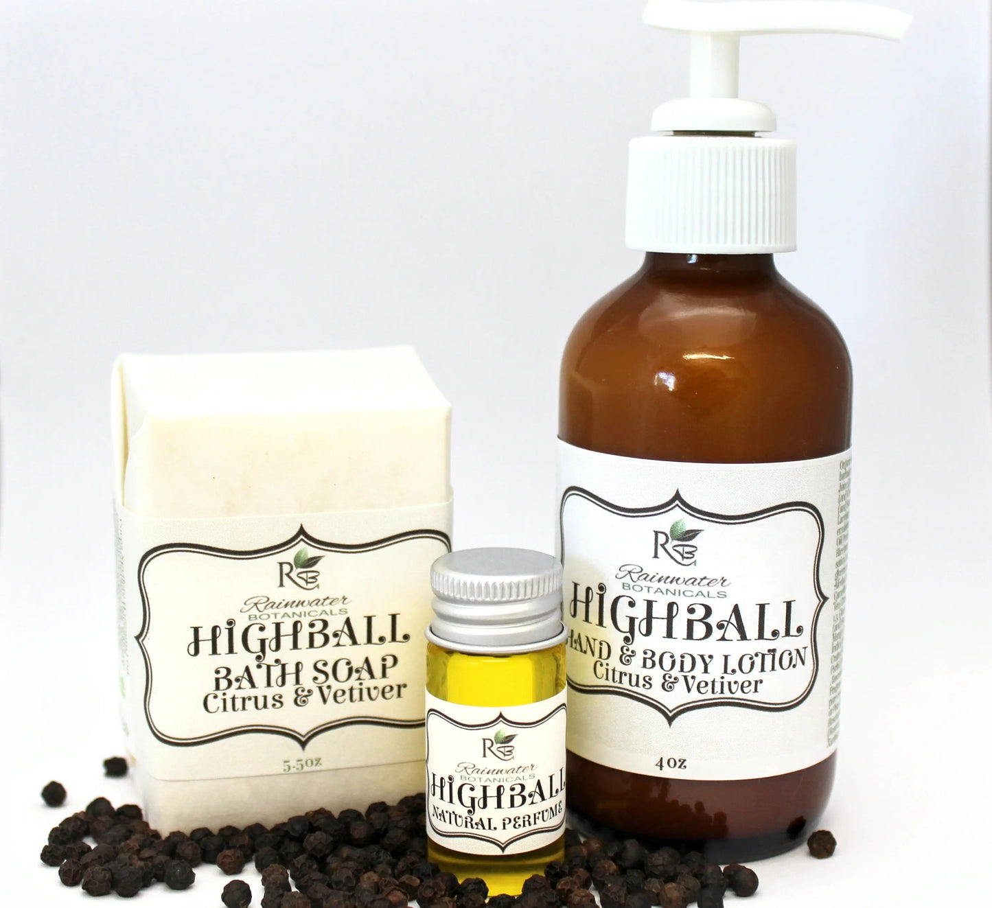 Highball Natural Perfume Oil-Rainwater Botanicals