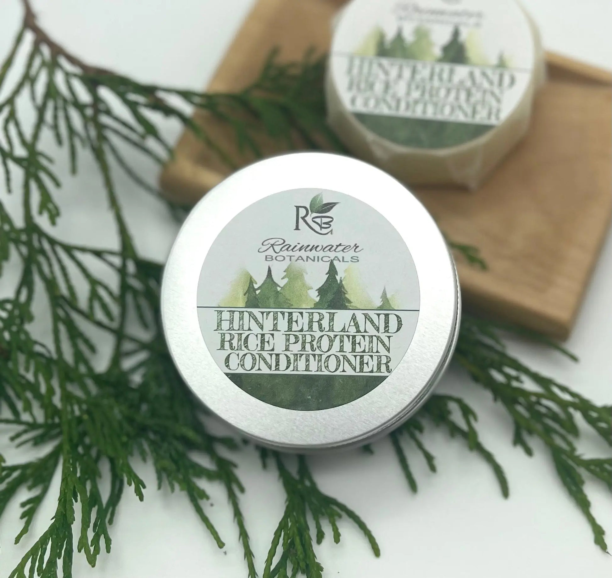 Hinterland Rice Protein Solid Conditioner Rainwater Botanicals