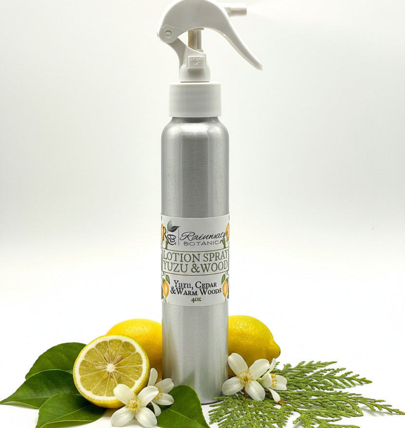 Yuzu & Wood Lotion Spray-Rainwater Botanicals