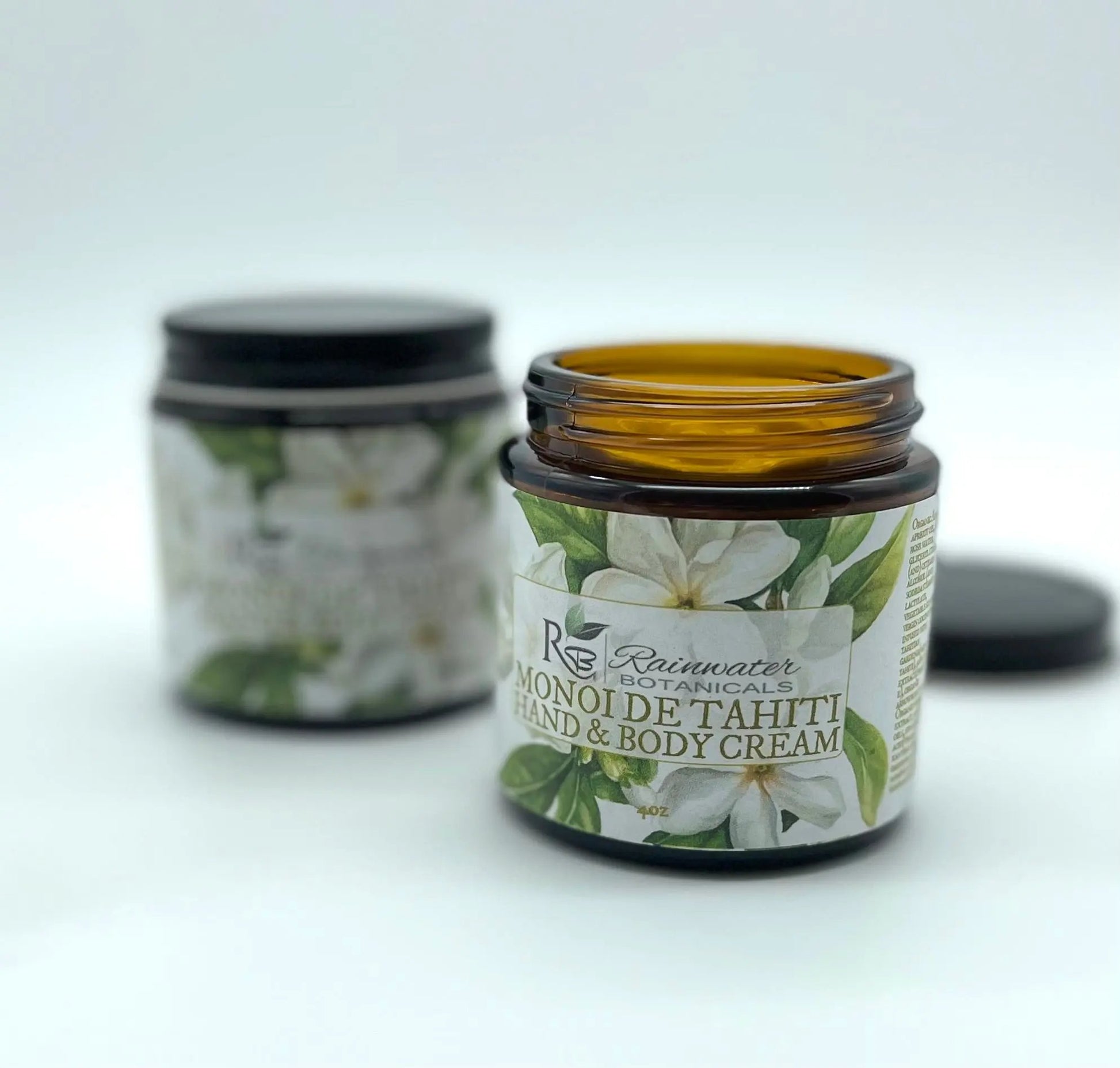 Monoi De Tahiti Hand & Body Cream Rainwater Botanicals