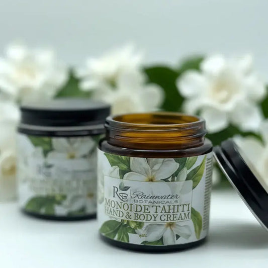 Monoi De Tahiti Hand & Body Cream Rainwater Botanicals