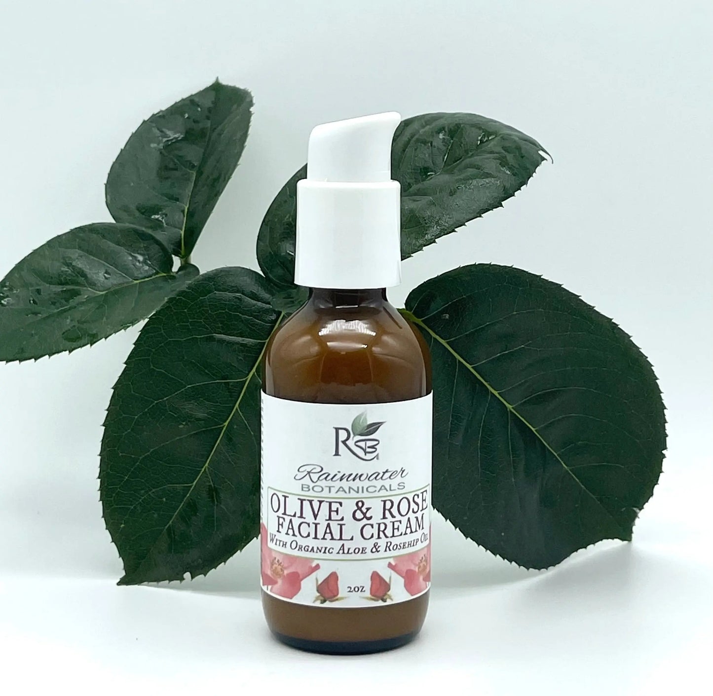 Olive & Rose Moisturizing Facial Cream Rainwater Botanicals