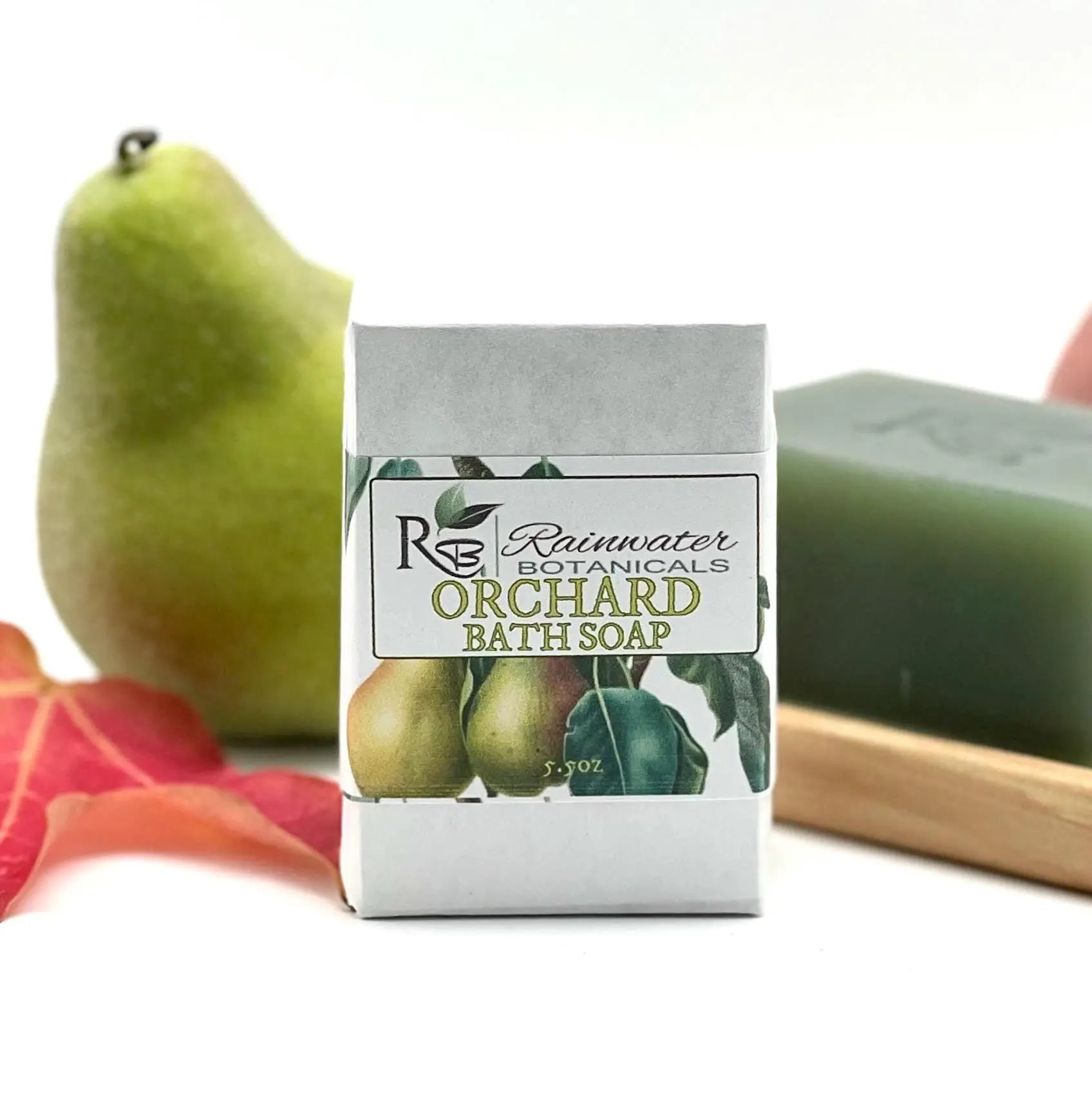 Orchard palm free vegan bath soap - Rainwater Botanicals