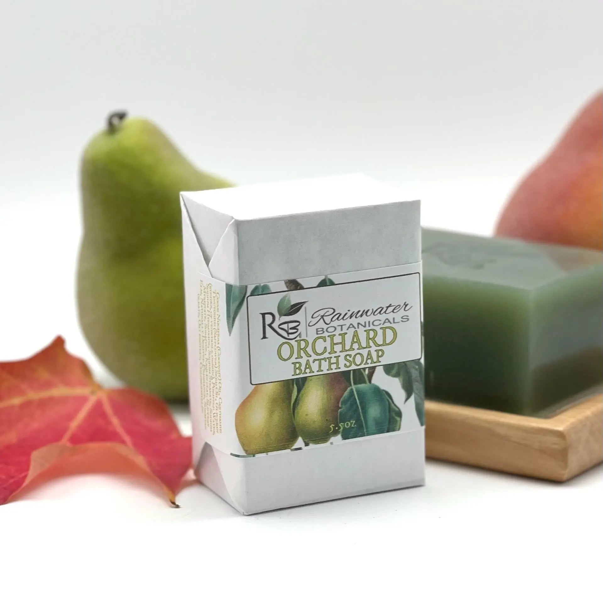 Orchard palm free vegan bath soap - Rainwater Botanicals