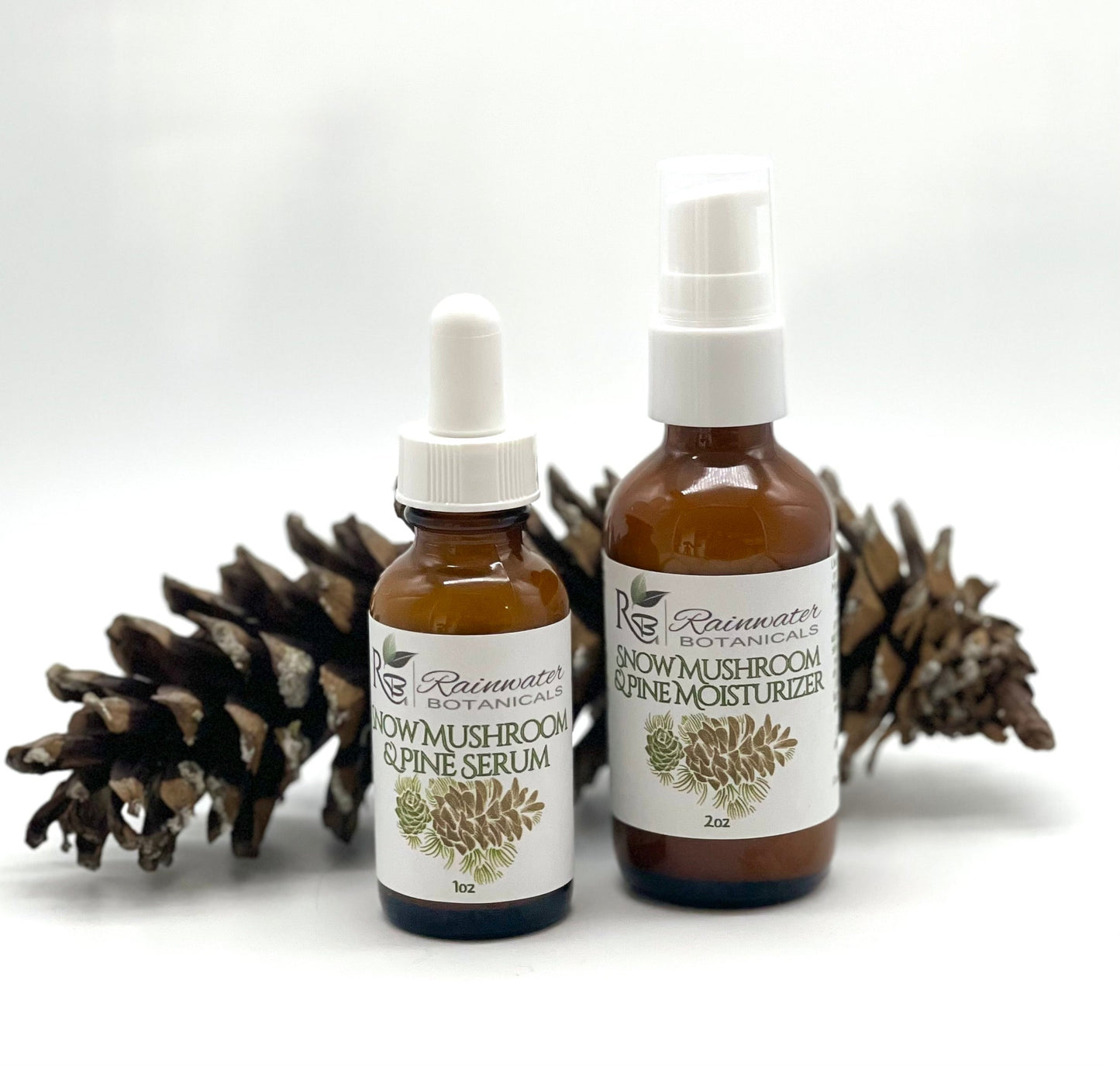 Rainwater Botanicals Snow Mushroom & Pine Serum - Rainwater Botanicals