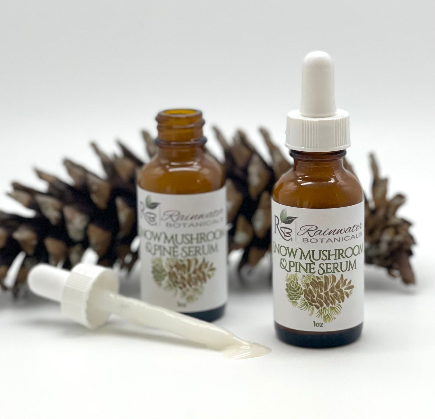 Rainwater Botanicals Snow Mushroom & Pine Serum - Rainwater Botanicals