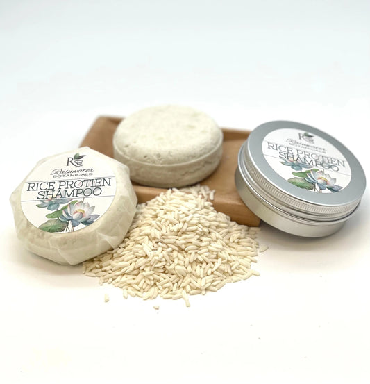 Rice Protein Solid Shampoo Zero Waste