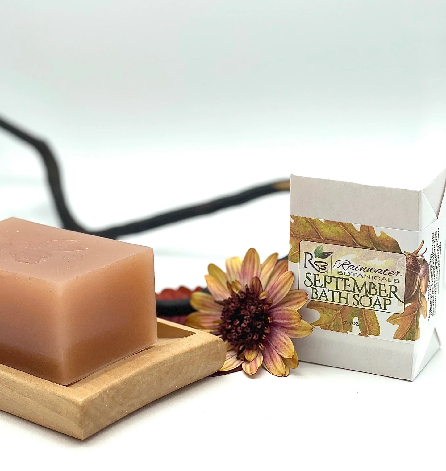 September Bath Soap-Rainwater Botanicals Rainwater Botanicals