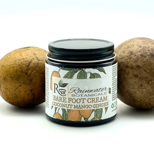 Vegan Coconut Bare Foot Cream Rainwater Botanicals
