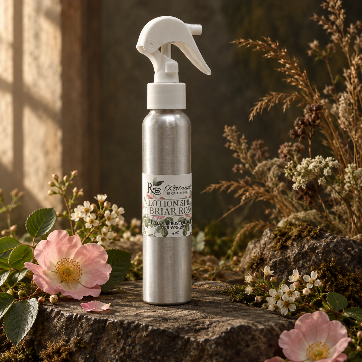 Briar Rose lotion Spray-Rainwater Botanicals