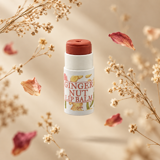 Ginger Nut Tinted Lip Balm Vegan & Zero Waste