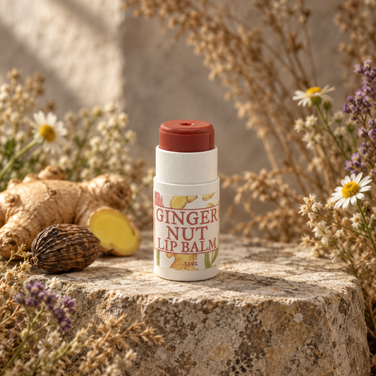 Ginger Nut Tinted Lip Balm Vegan & Zero Waste