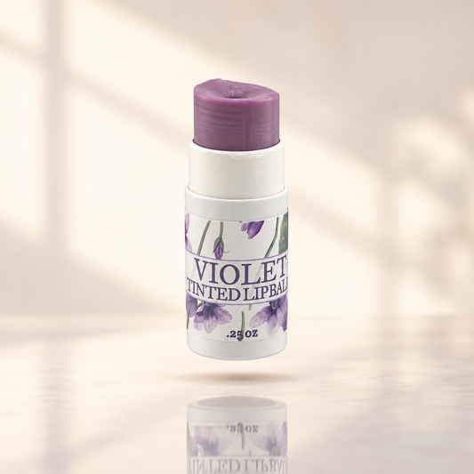 Violet Tinted Lip Balm-Rainwater Botanicals