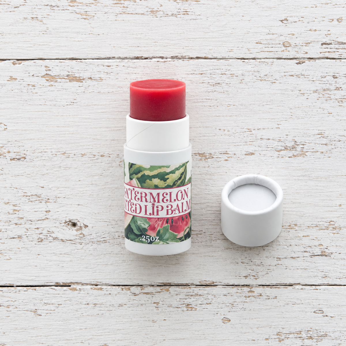 Watermelon Tinted Lip Balm - Rainwater Botanicals