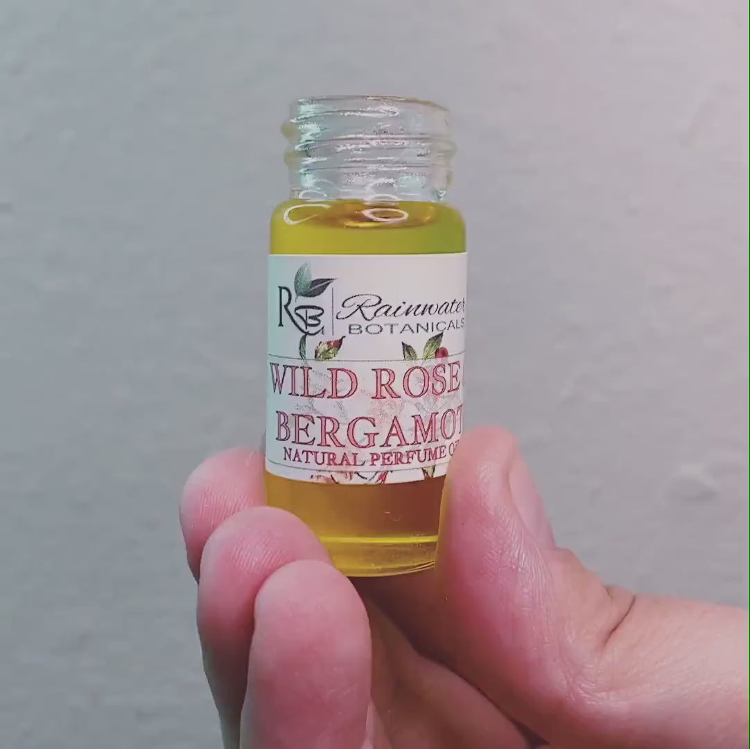 Wild Rose & Bergamot Organic Perfume